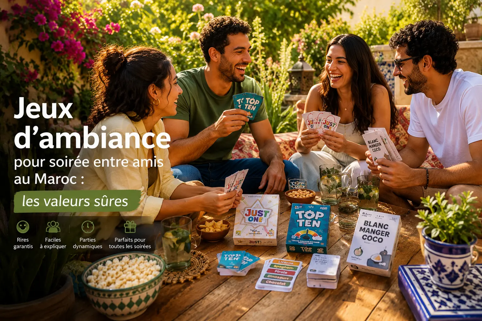 Party Games for Nights with Friends in Morocco: Reliable Picks