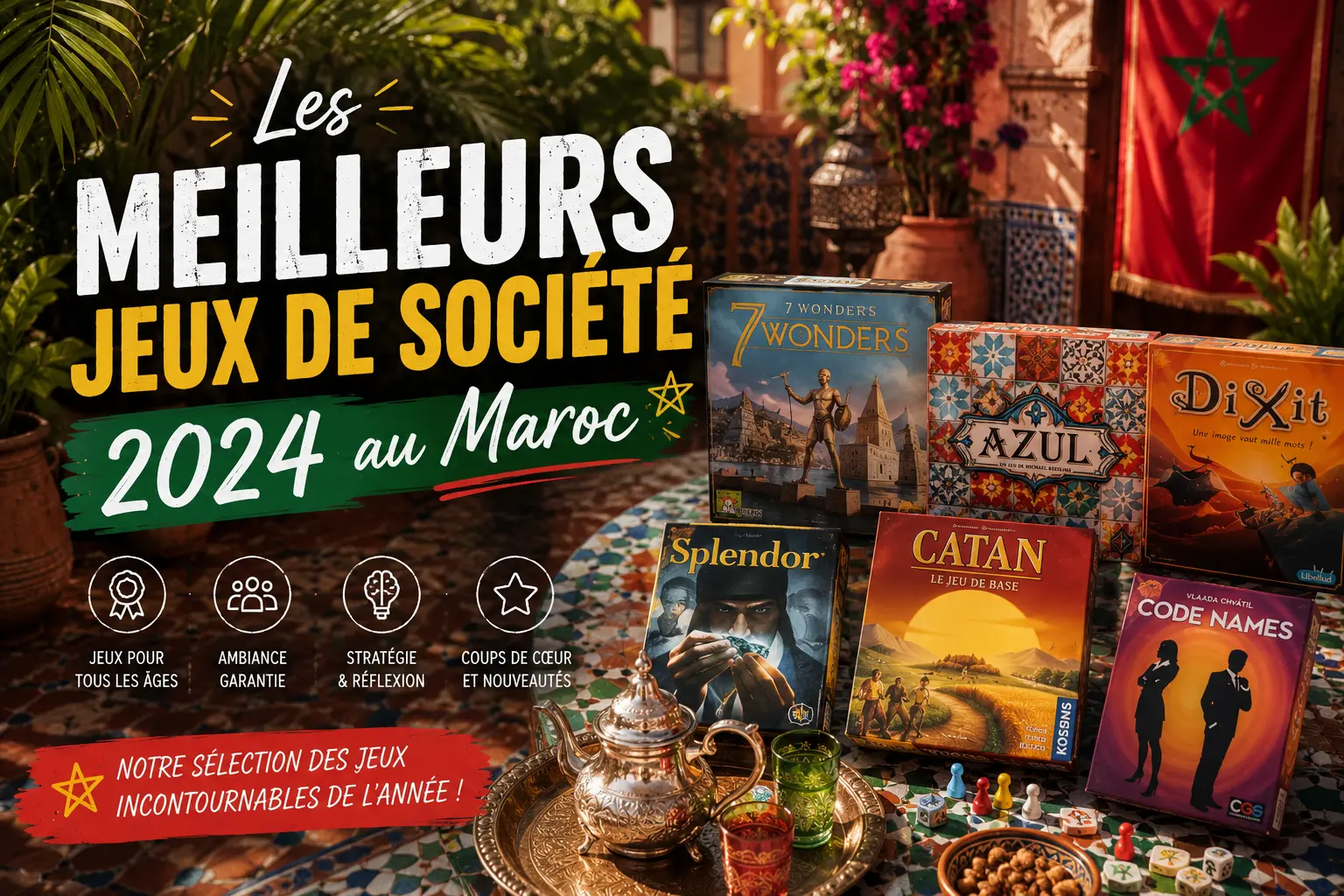 Best Board Games 2024 in Morocco
