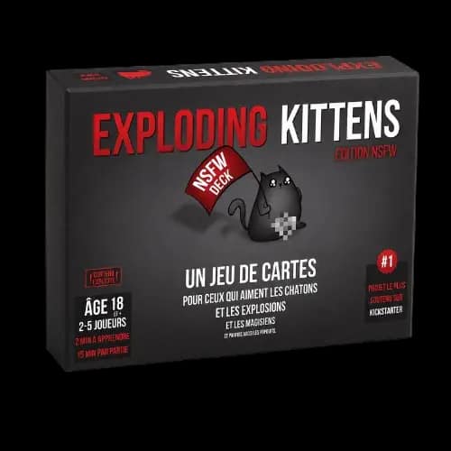 Exploding Kittens NSFW – لعبة ورق للكبار