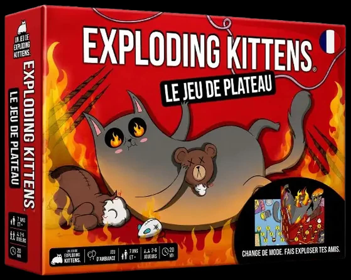 Exploding Kittens: The Board Game (French Edition)