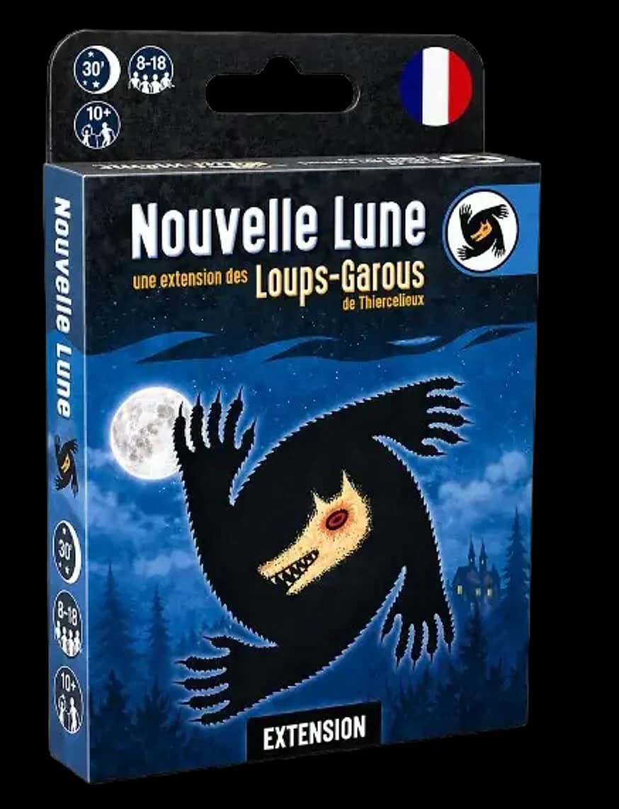 Loups-Garous de Thiercelieux – Extension Nouvelle Lune (jeu de société d’ambiance)