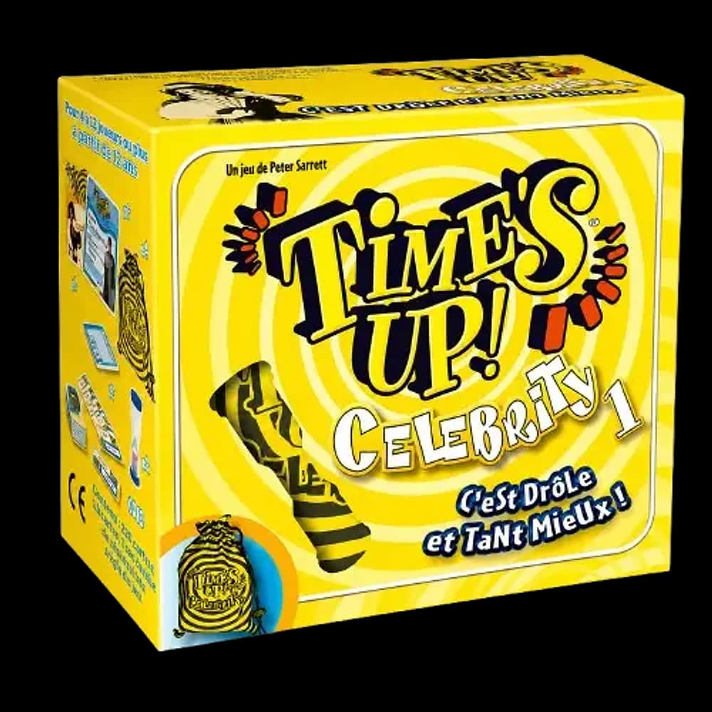 Time's Up! Celebrity 1 Jaune - Jeu d'ambiance