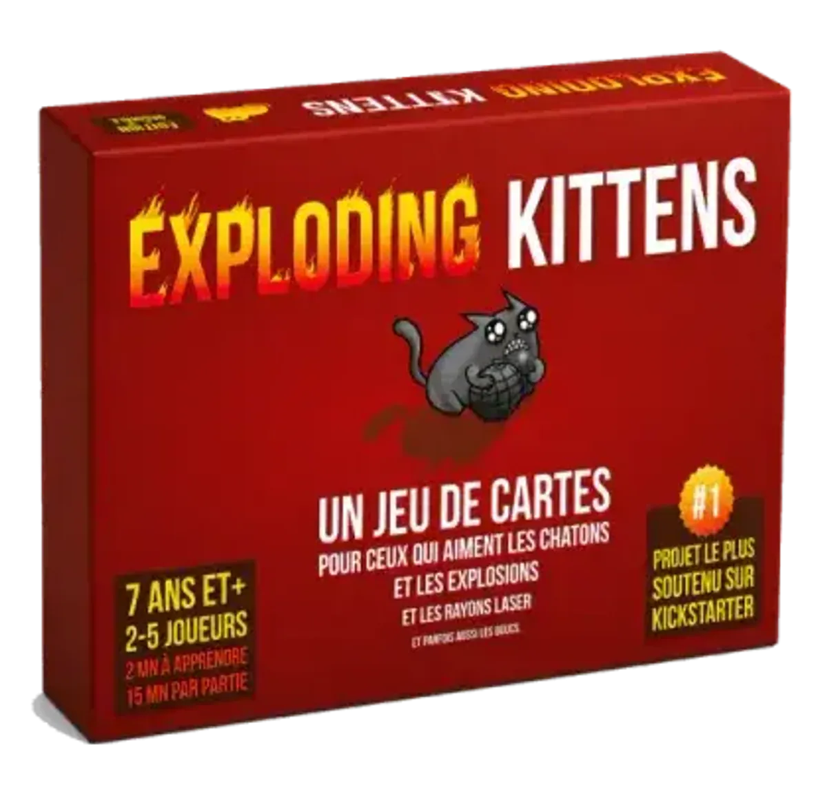 Exploding Kittens – Jeu de société de cartes fun et rapide