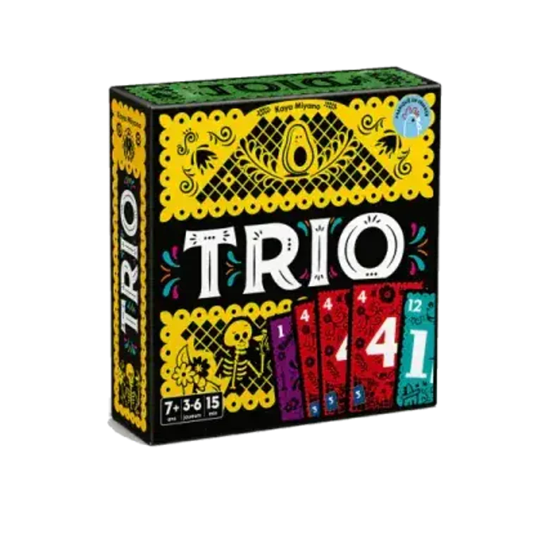 Trio – Jeu de société de cartes stratégique pour soirée entre amis