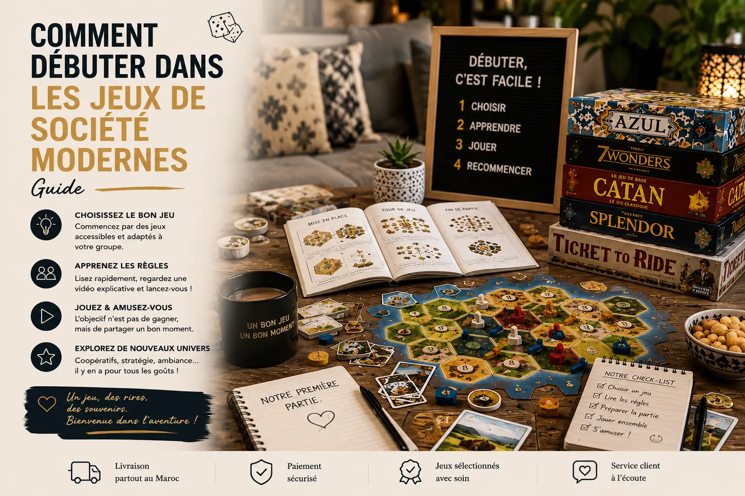 How to Start with Modern Board Games