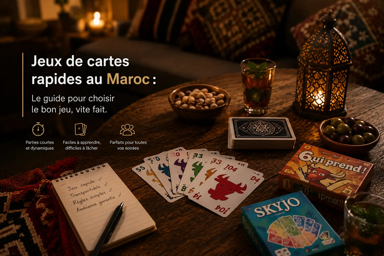Quick Card Games in Morocco: Small Boxes, Big Nights