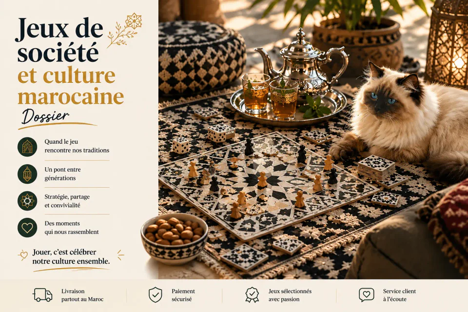 Jeux de societe et culture marocaine — Dossier