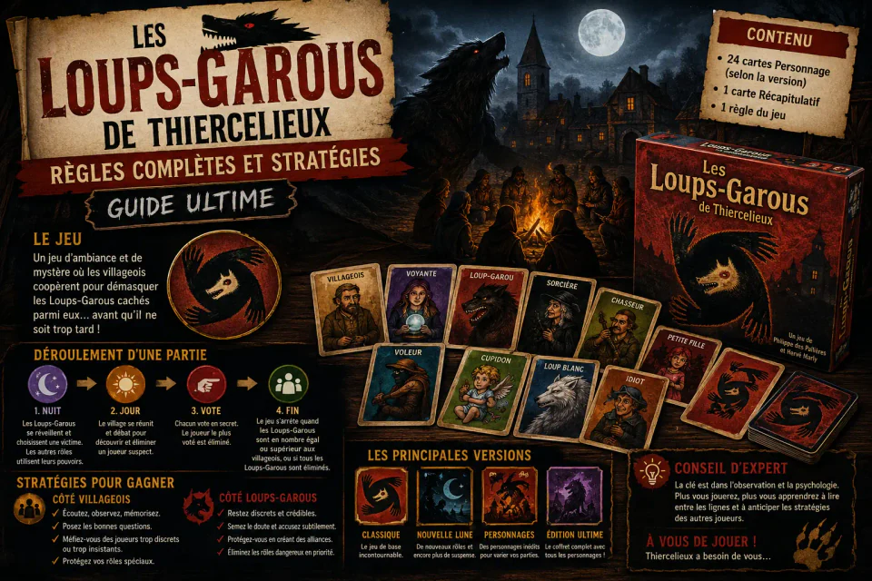 Les Loups-Garous de Thiercelieux : regles completes et strategies — Guide