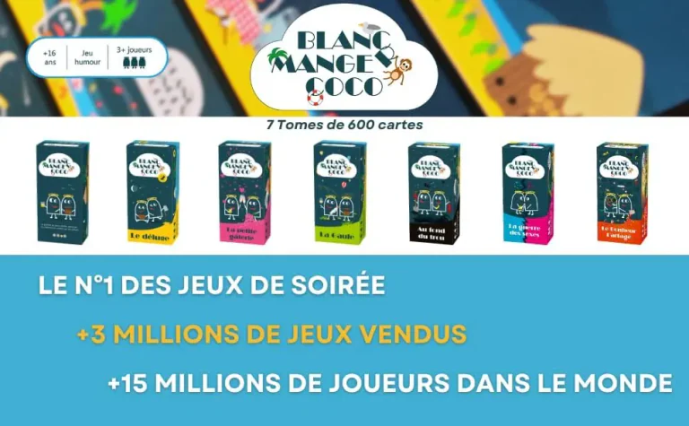 Blanc-Manger Coco - Tome 2 Le Déluge - Jeu de cartes adulte