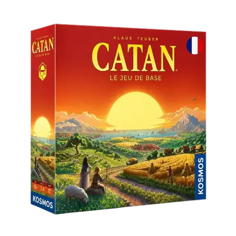 Catan – Jeu de stratégie et gestion de ressources (version française)
