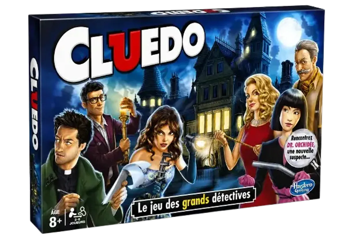 Cluedo – Jeu d’enquête et de déduction (version française)