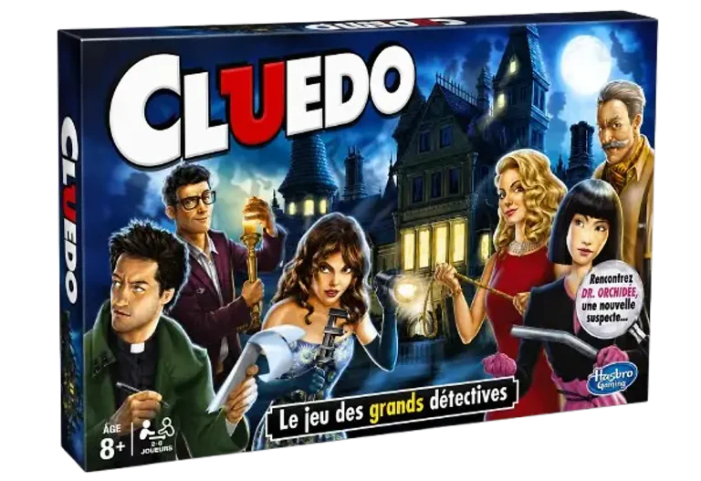 Cluedo – Jeu d’enquête et de déduction (version française)