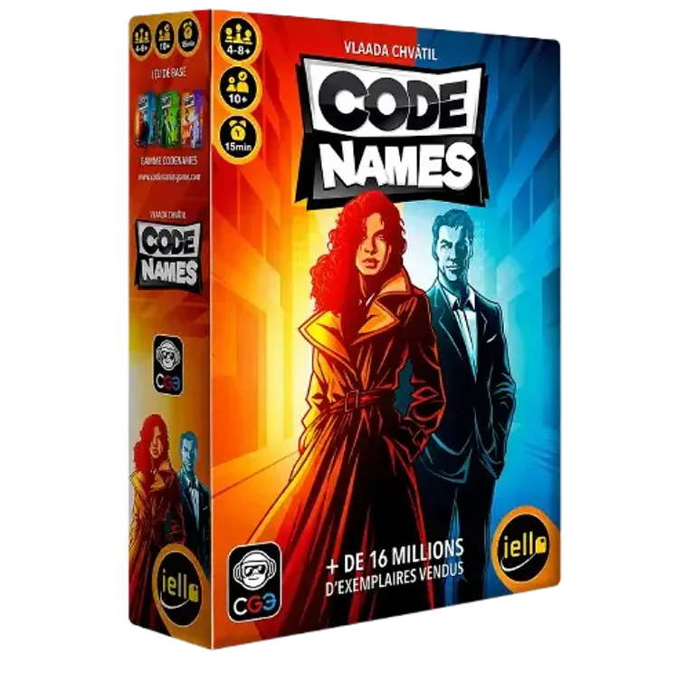 Code Names – Jeu d’ambiance en équipe et association de mots