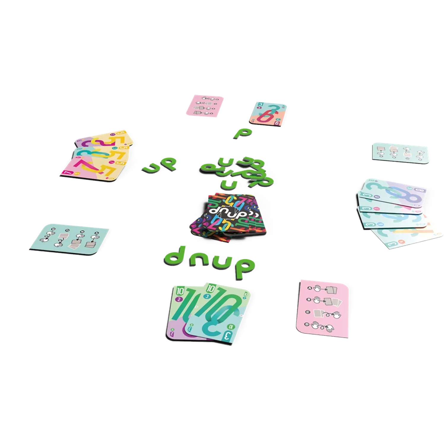 DNUP – Jeu de cartes aux valeurs réversibles