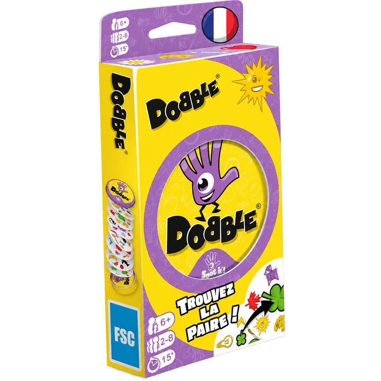 Dobble Classique – Jeu d’observation et de rapidité