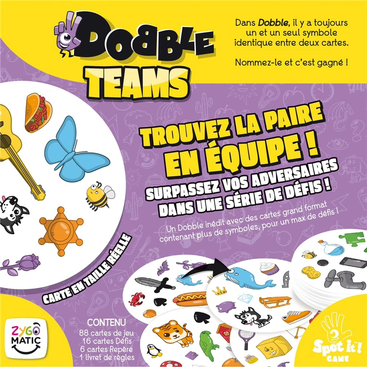 Dobble Teams – Défis et rapidité en équipe