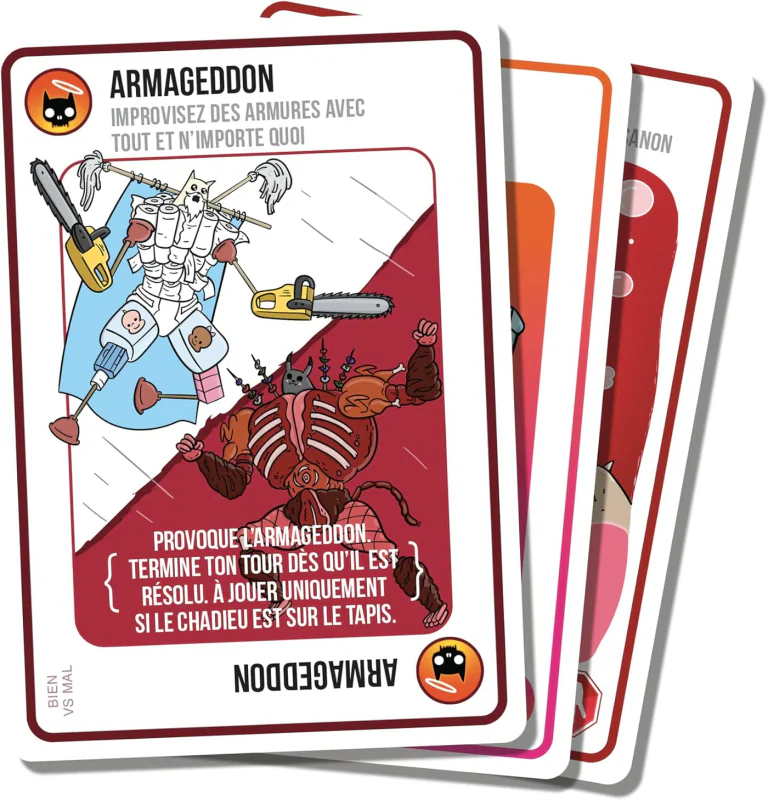Exploding Kittens : Bien vs Mal - Jeu de cartes
