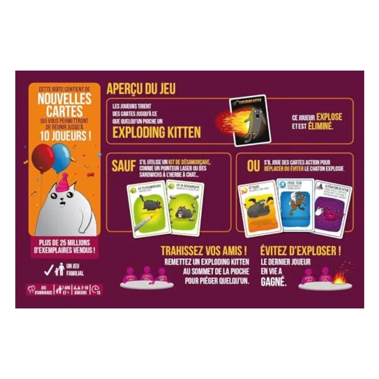 Exploding Kittens – Édition Festive