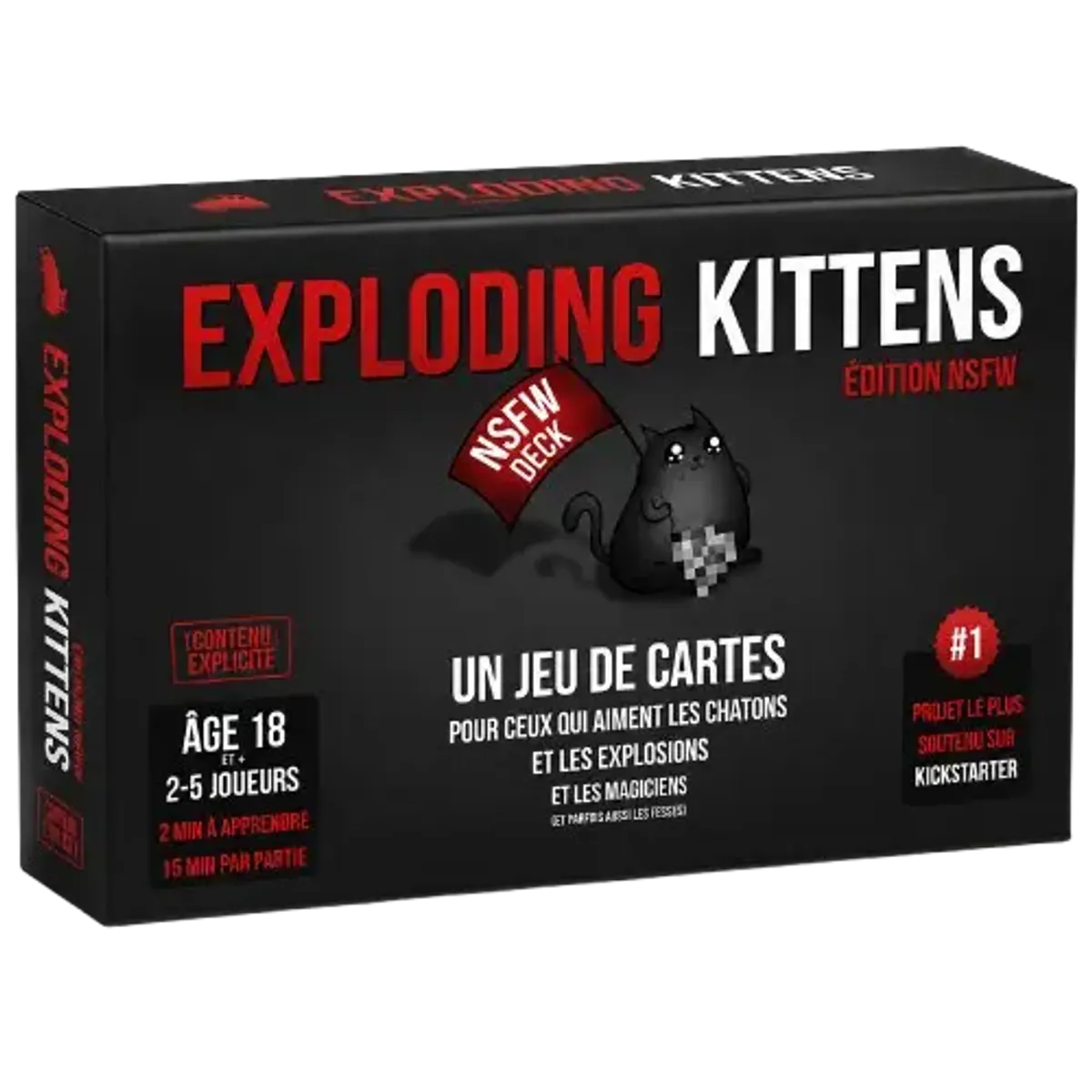Exploding Kittens NSFW – Jeu de cartes adulte