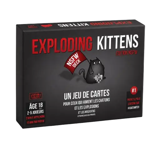 Exploding Kittens NSFW – لعبة ورق للكبار