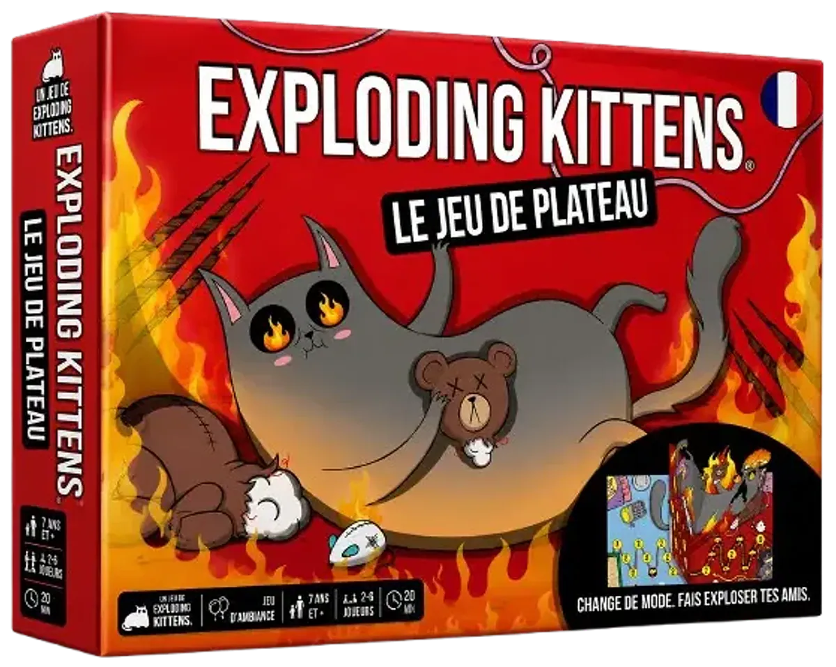 Exploding Kittens: The Board Game (French Edition)