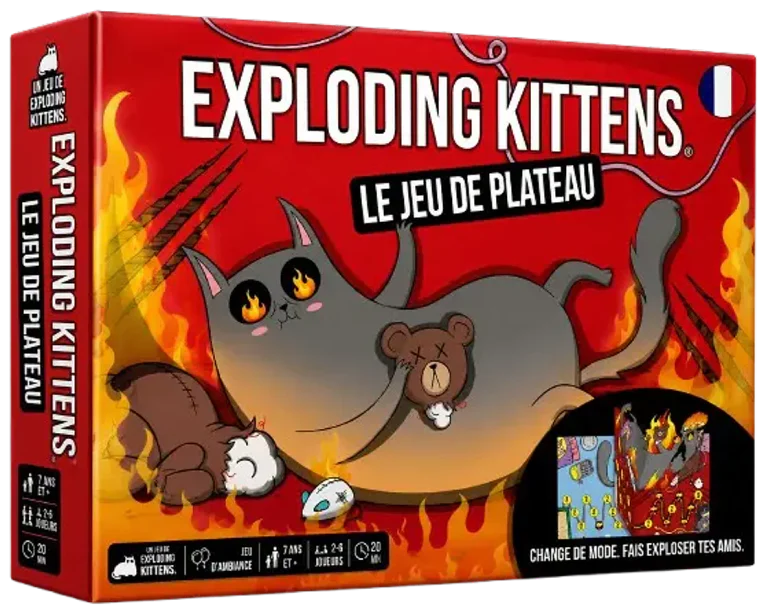 Exploding Kittens – Le Jeu de Plateau (Version Française)