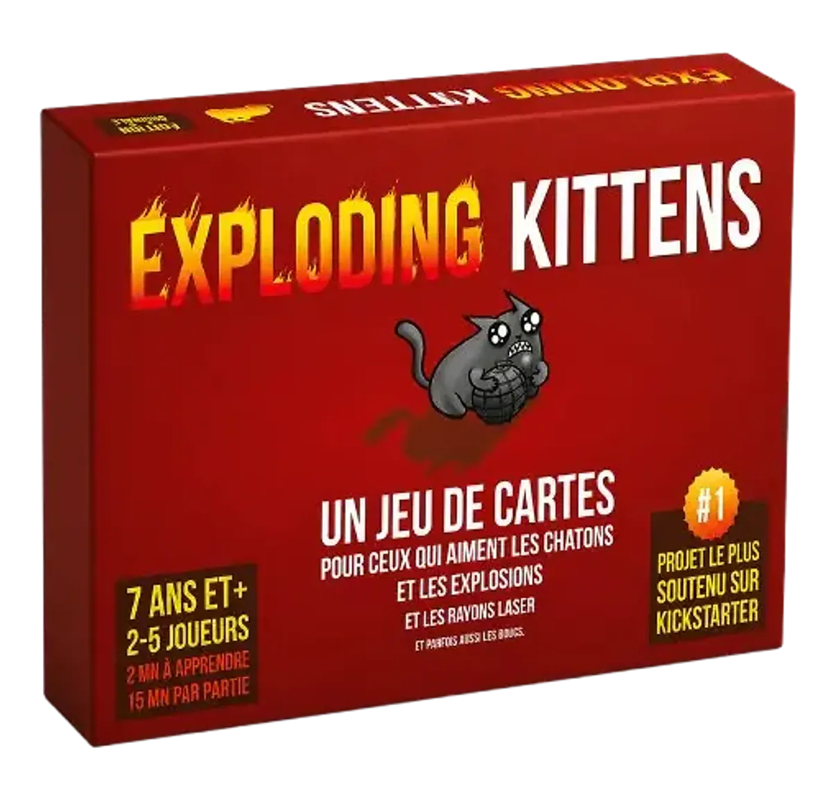Exploding Kittens – Jeu de société de cartes fun et rapide