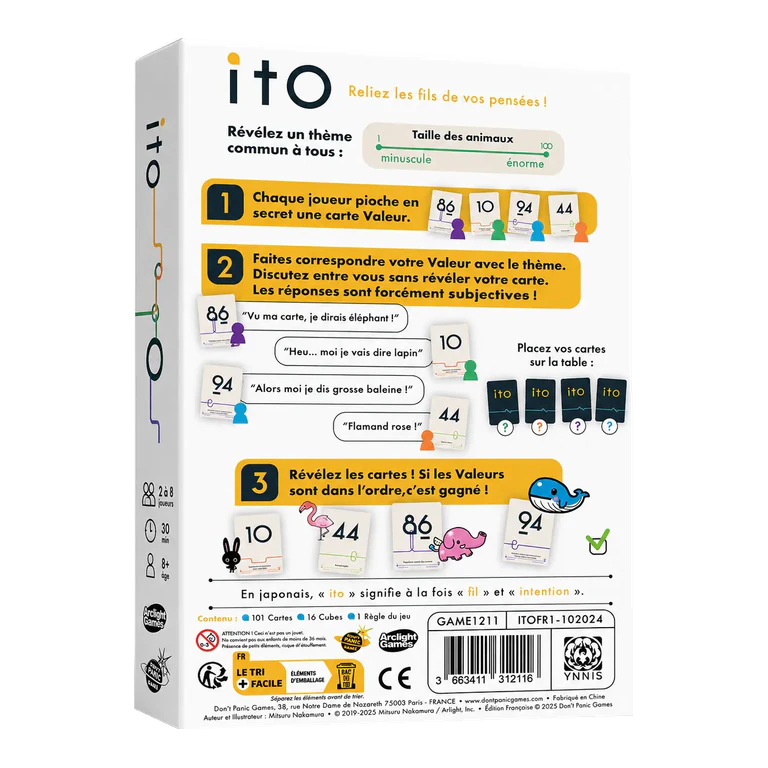 ITO – Jeu coopératif d'ambiance