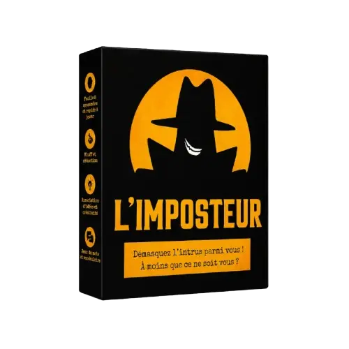 المحتال (L'Imposteur) – لعبة خداع واستنتاج للسهرات