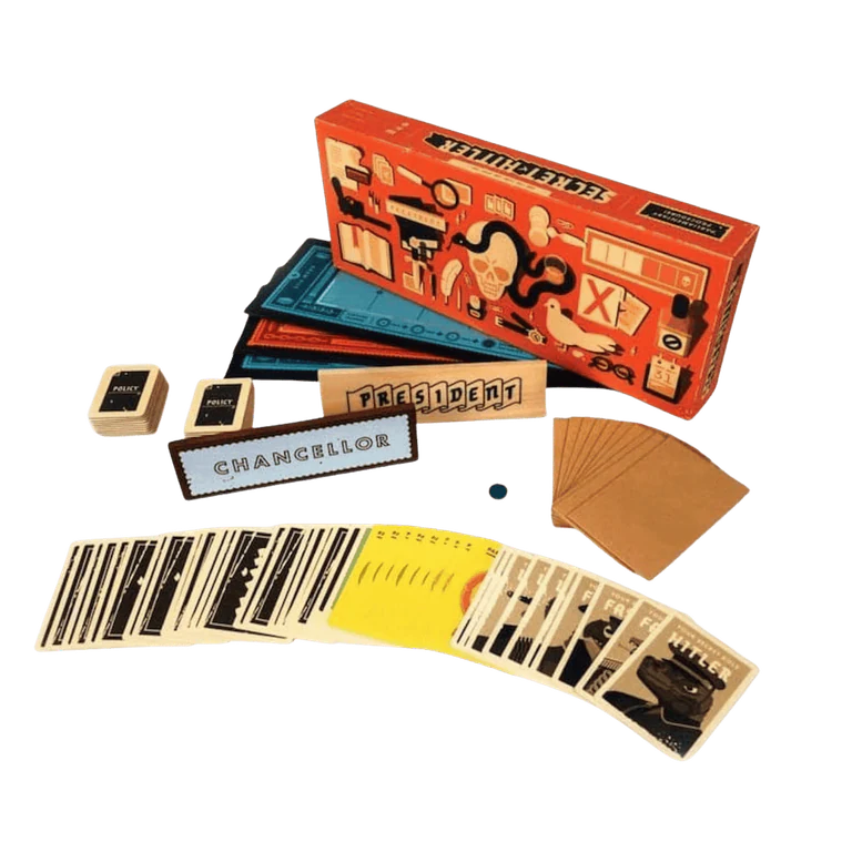 Secret Hitler – Jeu de bluff et rôles cachés (édition anglaise)