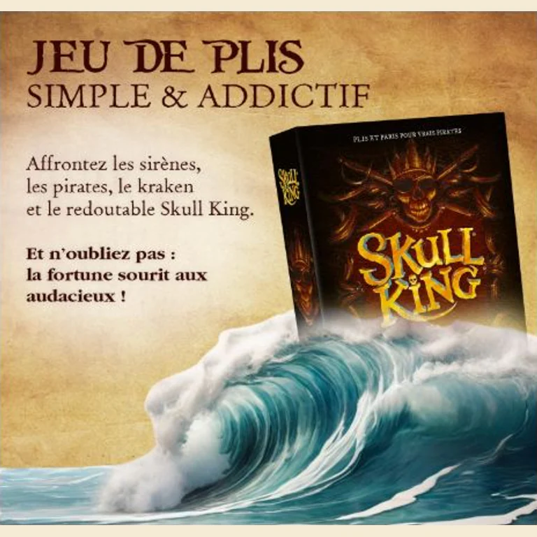 Skull King – Jeu de plis et paris pirates (édition française)