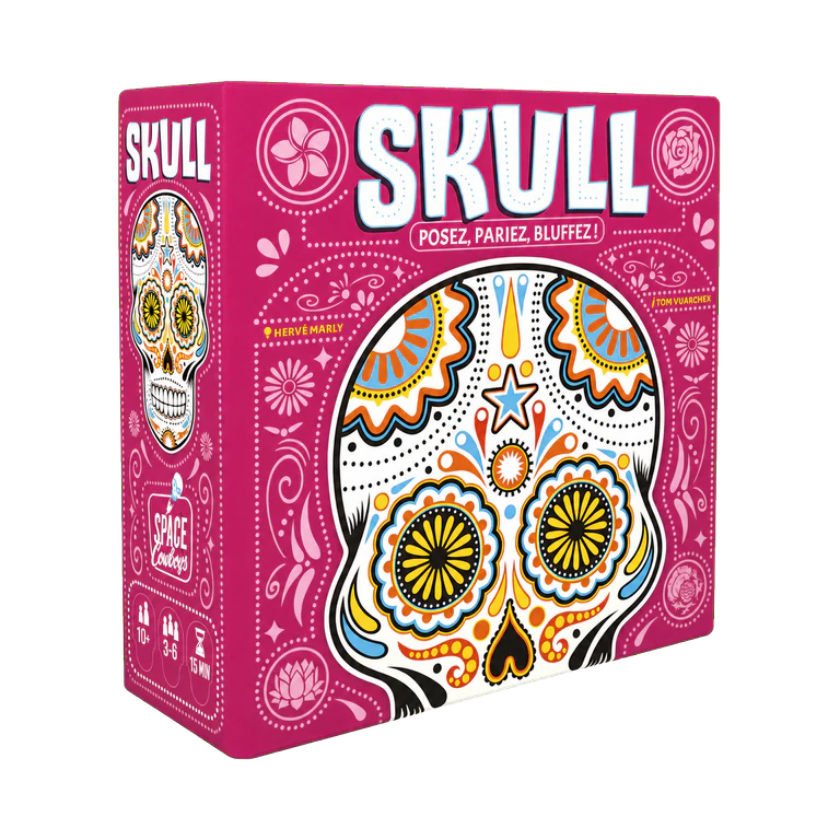 Skull – Bluffing and Risk-Taking Game (French edition)