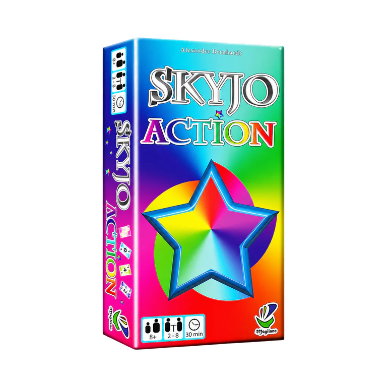 Skyjo Action – Jeu de cartes stratégique et familial