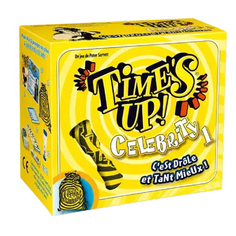 Time's Up! Celebrity 1 Yellow - Party Guessing Game