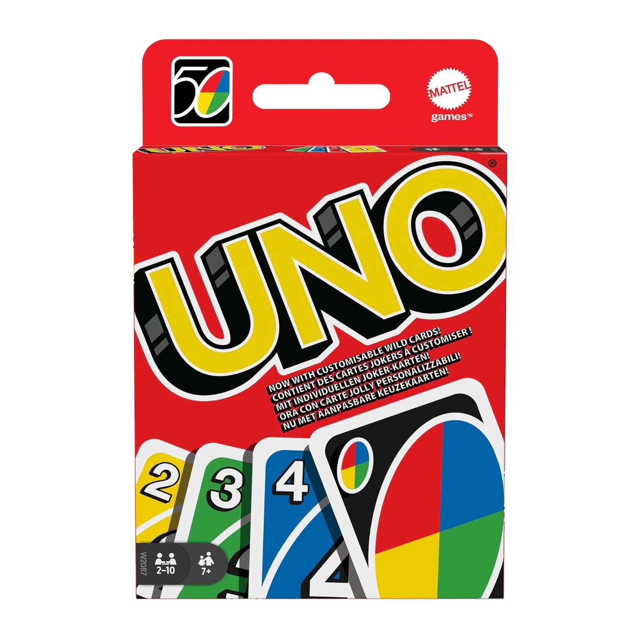 UNO الكلاسيكي – النسخة الأوروبية من Mattel