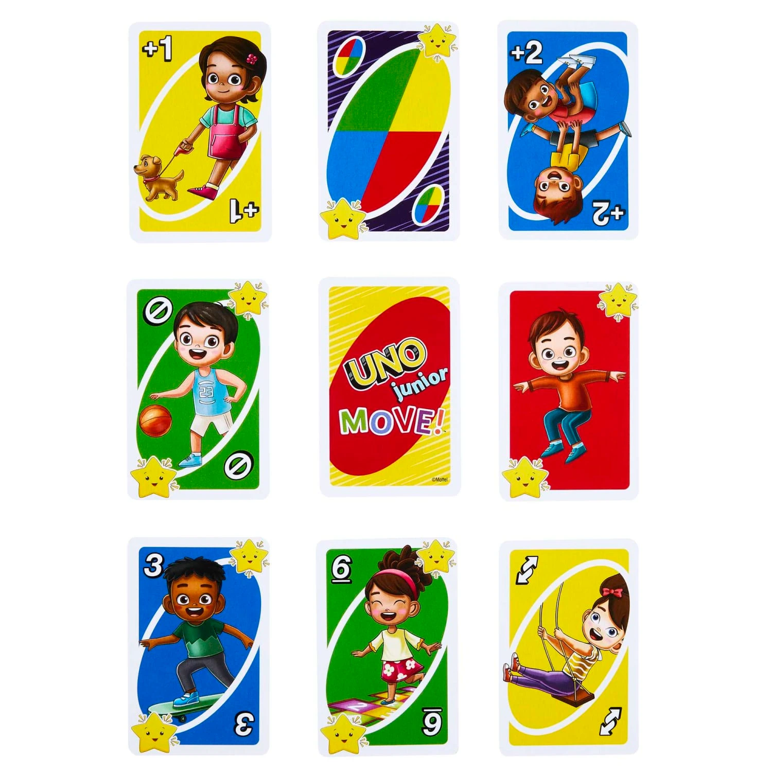 UNO Junior Move! – Cartes et défis en mouvement