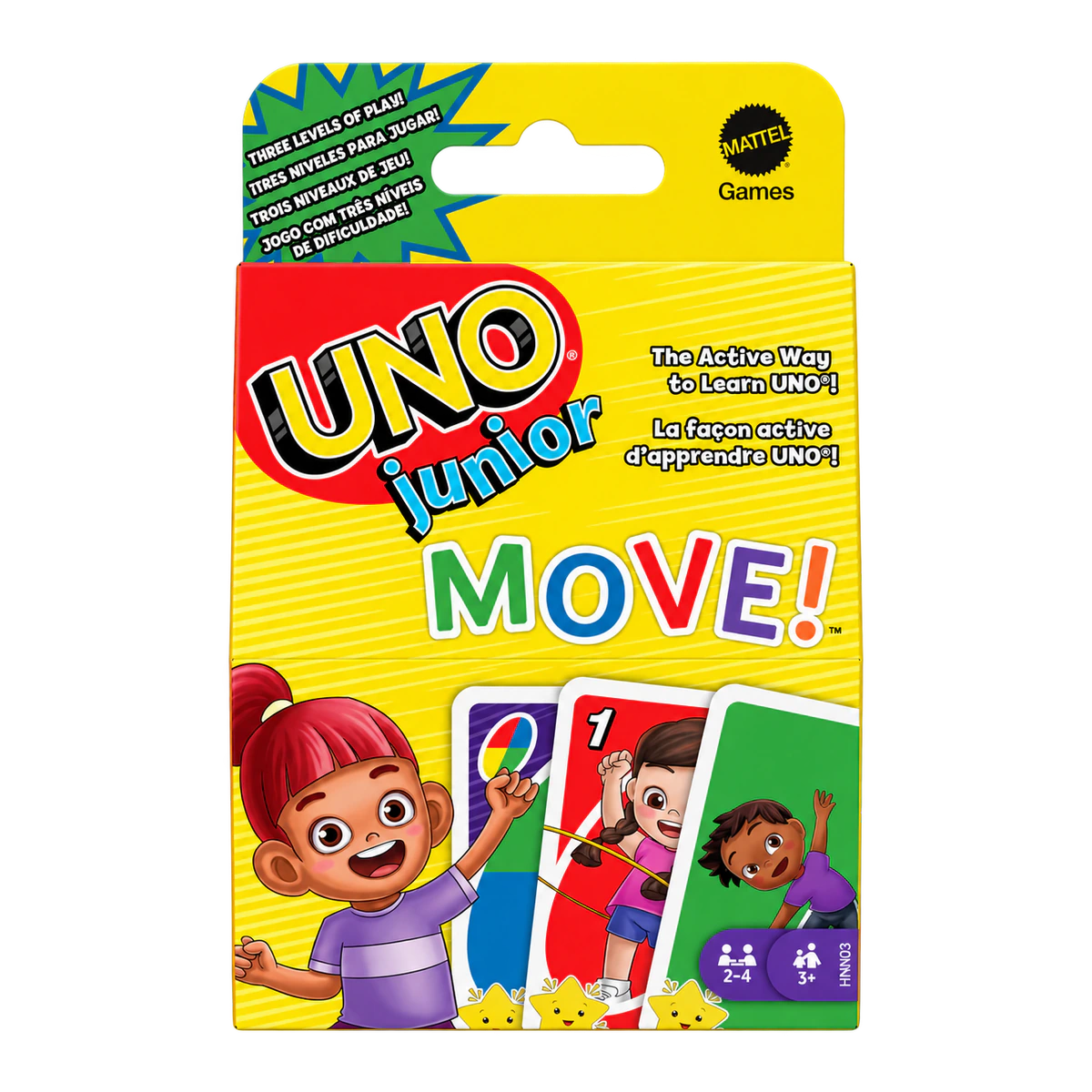 UNO Junior Move! – Cartes et défis en mouvement