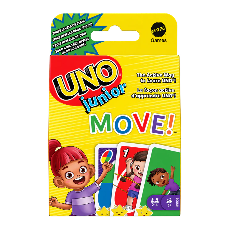 UNO Junior Move! – Cartes et défis en mouvement