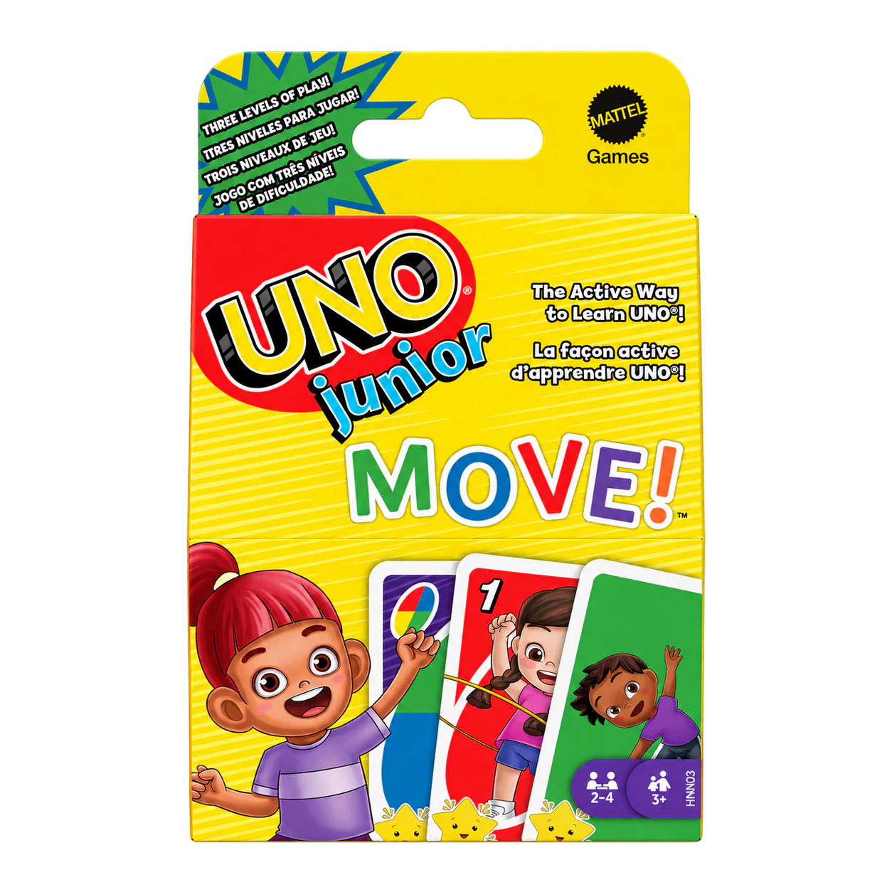 UNO Junior Move! – Cartes et défis en mouvement