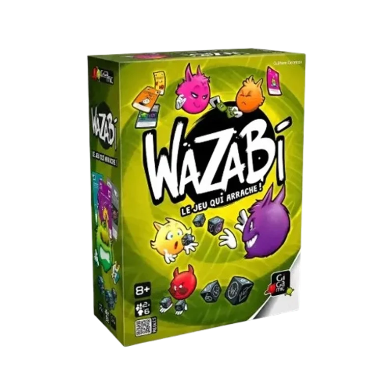 Wazabi – Jeu de dés rapide et fun pour soirée entre amis