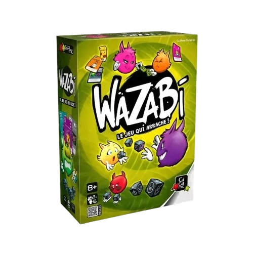 Wazabi – Jeu de dés rapide et fun pour soirée entre amis