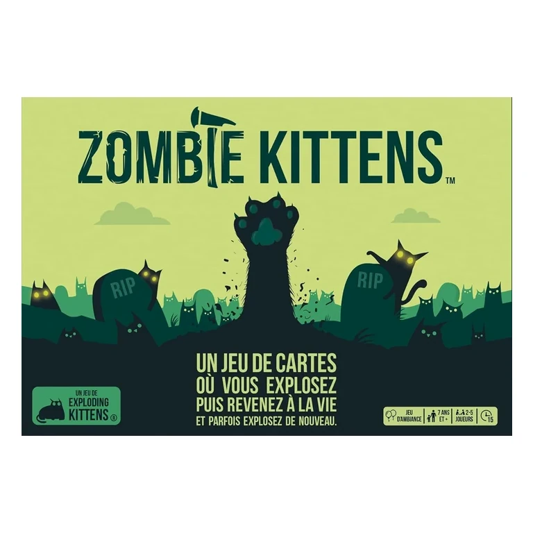 Zombie Kittens – Jeu de cartes