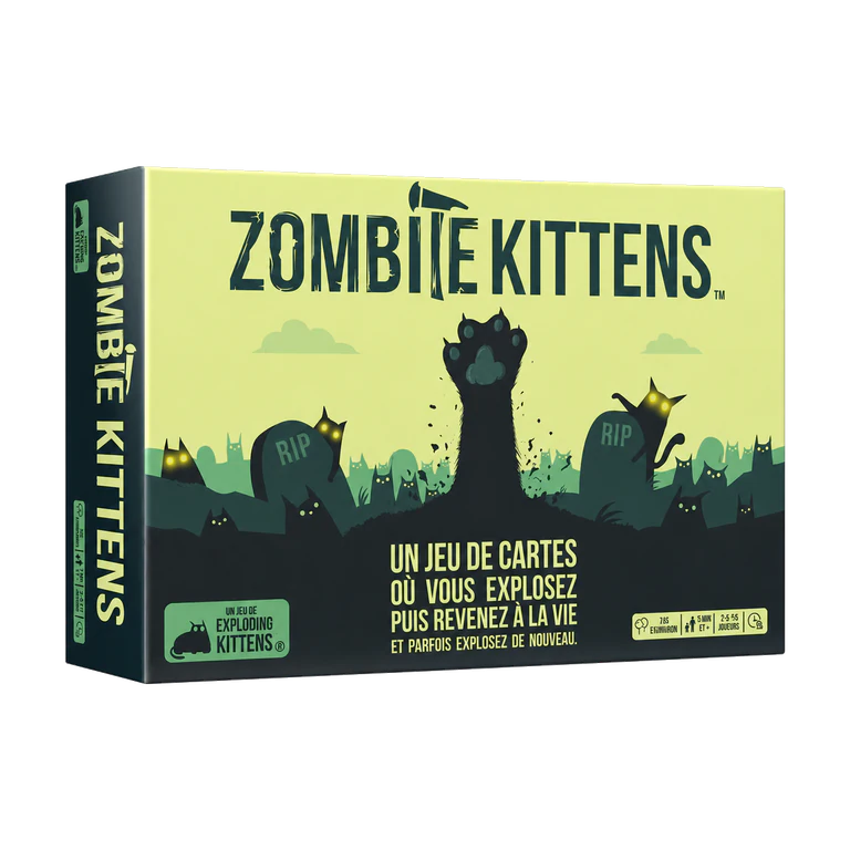 Zombie Kittens – Jeu de cartes